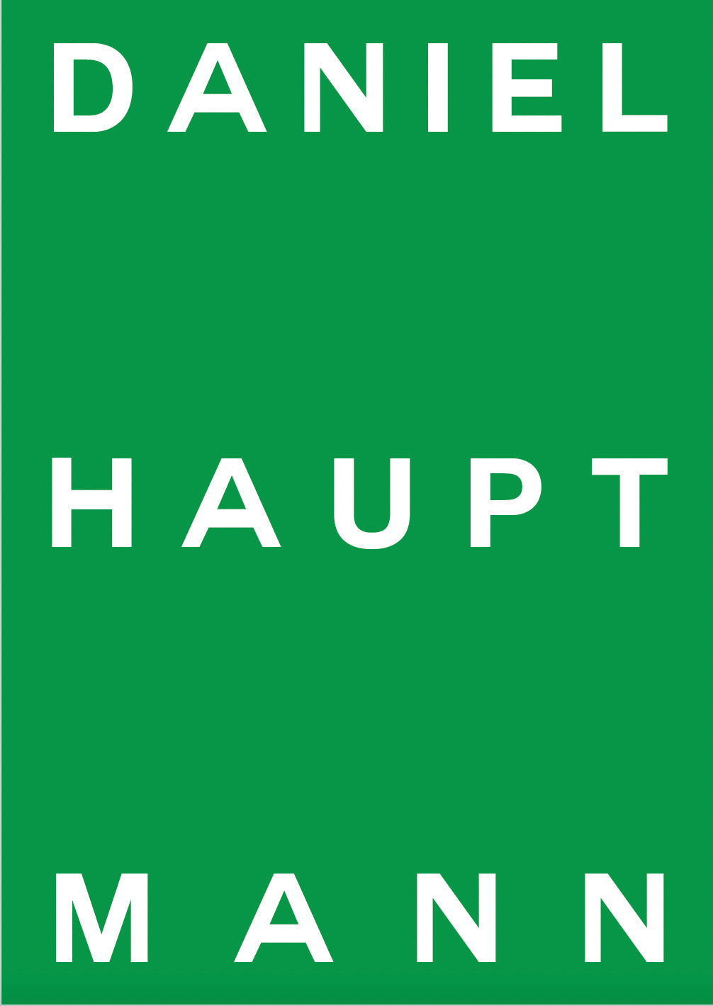 Daniel Hauptmann: DANIEL HAUPTMANN